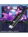 USAMS Cable HDMI - Lightning U53 2m black SJ442HD01 (US-SJ442)