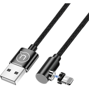 Hurtownia GSM - Kabel kątowy magnetyczny USAMS U54 1m lightning czarny/black SJ444USB01 - USA216BLK - {ean13} - Hurt
