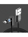 Hurtownia GSM - Kabel kątowy magnetyczny USAMS U54 1m lightning czarny/black SJ444USB01 - USA216BLK - {ean13} - Hurt