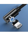 Hurtownia GSM - Kabel kątowy magnetyczny USAMS U54 1m lightning czarny/black SJ444USB01 - USA216BLK - {ean13} - Hurt