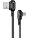 Kabel úhlový USAMS U57 MicroUSB 1,2m 2A černý/black SJ458USB01
