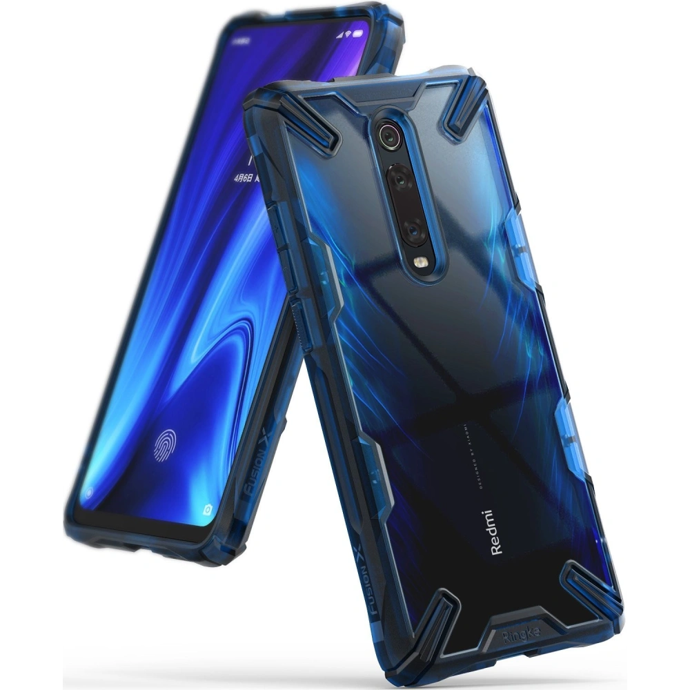Hurtownia GSM - Etui Ringke Fusion-X Xiaomi Mi 9T/Redmi K20 Space Blue - RGK929BLU - {ean13} - Hurt