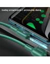 Hurtownia GSM - Úhlový kabel USAMS U57 MicroUSB 1,2m 2A zelený/green SJ458USB02 - USA223GRN - {ean13} - Hurt
