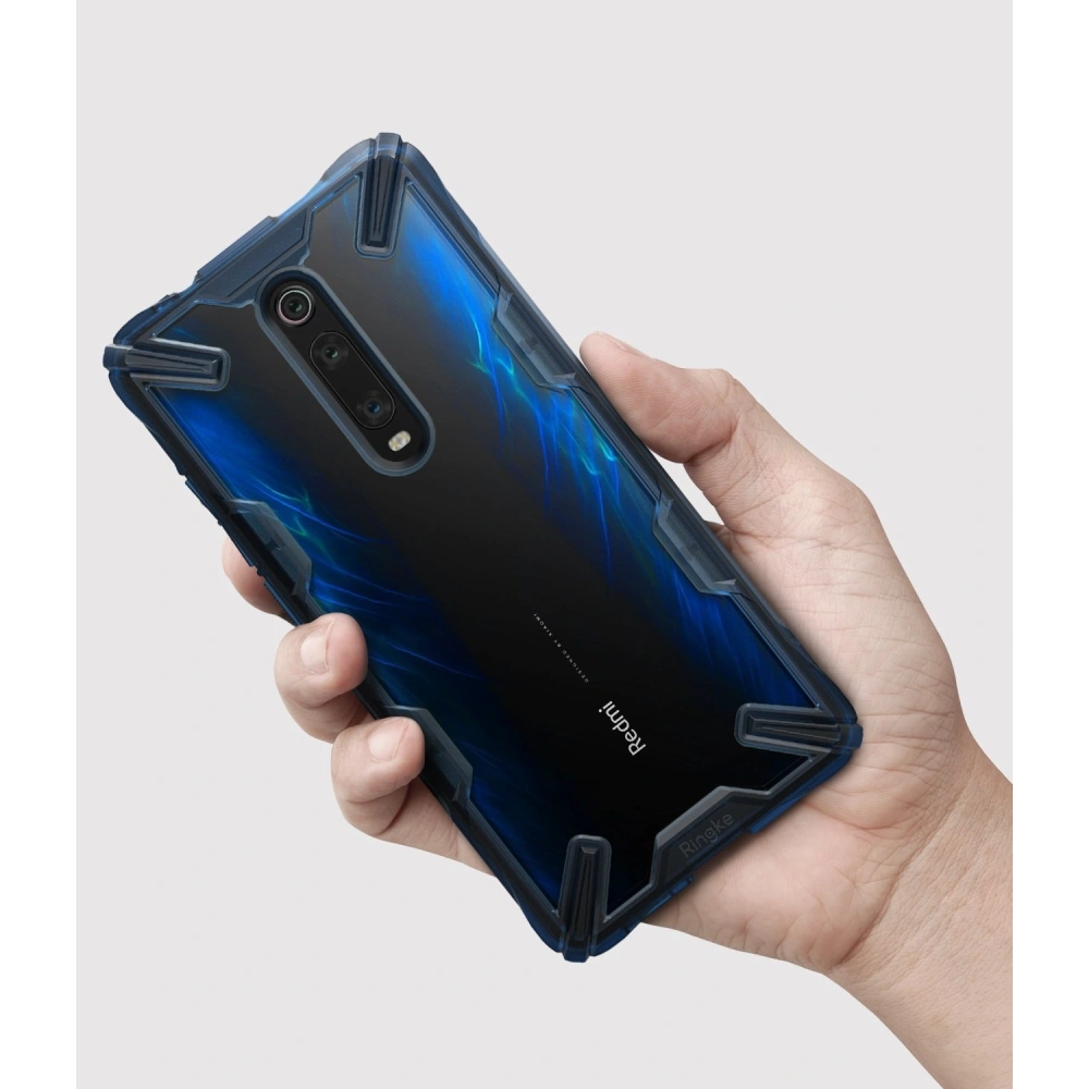 Hurtownia GSM - Etui Ringke Fusion-X Xiaomi Mi 9T/Redmi K20 Space Blue - RGK929BLU - {ean13} - Hurt