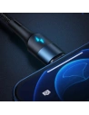 Hurtownia GSM - Kabel magnetyczny USAMS U66 USB-C na USB-C/ lightning 60W PD Fast Charge 2.0m pleciony czarny/black SJ507USBXX01 - USA228BLK - {ean13} - Hurt