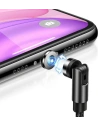 Wholesale USAMS Magnetic Nylon Cable U59 Lightning 2.1A Fast Charge 1m black SJ472USB01 (US-SJ472) - USA237BLK - {ean13} - Hurt