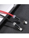 Hurtownia GSM - Magnetický kabel USAMS U-Sure microUSB 1m 2.1A pletený černý/black SJ294USB01 - USA249BLK - {ean13} - Hurt