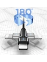 Wholesale USAMS Nylon Cable Rotatable U60 2A Lightning black 1m SJ476USB01 (US-SJ476) - USA257BLK - {ean13} - Hurt