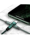 Wholesale USAMS Nylon Cable Rotatable U60 2A Lightning green 1m SJ476USB02 (US-SJ476) - USA258GRN - {ean13} - Hurt