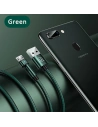 Hurtownia GSM - Kabel pletený USAMS otočný U60 2A microUSB zelený/green 1m SJ478USB02 - USA260GRN - {ean13} - Hurt