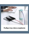 Hurtownia GSM - Kabel pletený USAMS U26 3w1 0.35m 2A rychlé nabíjení (lightning/microUSB/USB-C) SJ410USB01 - USA265 - {ean13} - Hurt