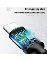 Hurtownia GSM - Kabel pleciony USAMS U26 3w1 0.35m 2A Fast Charge (lightning/microUSB/USB-C) SJ410USB01 - USA265 - {ean13} - Hurt