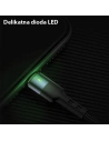 Wholesale USAMS Nylon Cable U26 3in1 0.35m 2A Fast Charge (Lightning/microUSB/USB-C) SJ410USB01 (US-SJ410) - USA265 - {ean13} - Hurt