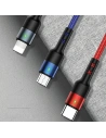 Hurtownia GSM - Kabel pleciony USAMS U26 3w1 1,5m 2A Fast Charge (lightning/microUSB/USB-C) SJ318USB01 - USA266 - {ean13} - Hurt
