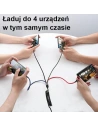 Wholesale USAMS Nylon Cable U26 4in1 1.5m 2A Fast Charge Springs (2xLightning/microUSB/USB-C) SJ349USB01 (US-SJ349) - USA269 - {ean13} - Hurt