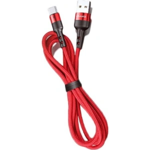 Hurtownia GSM - Kabel pleciony USAMS U26 lightning 1m 2A Fast Charging czerwony/red SJ311IP02 - USA272RED - {ean13} - Hurt