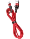 Kabel pleciony USAMS U26 microUSB 1m 2A Fast Charging czerwony/red SJ312MC02