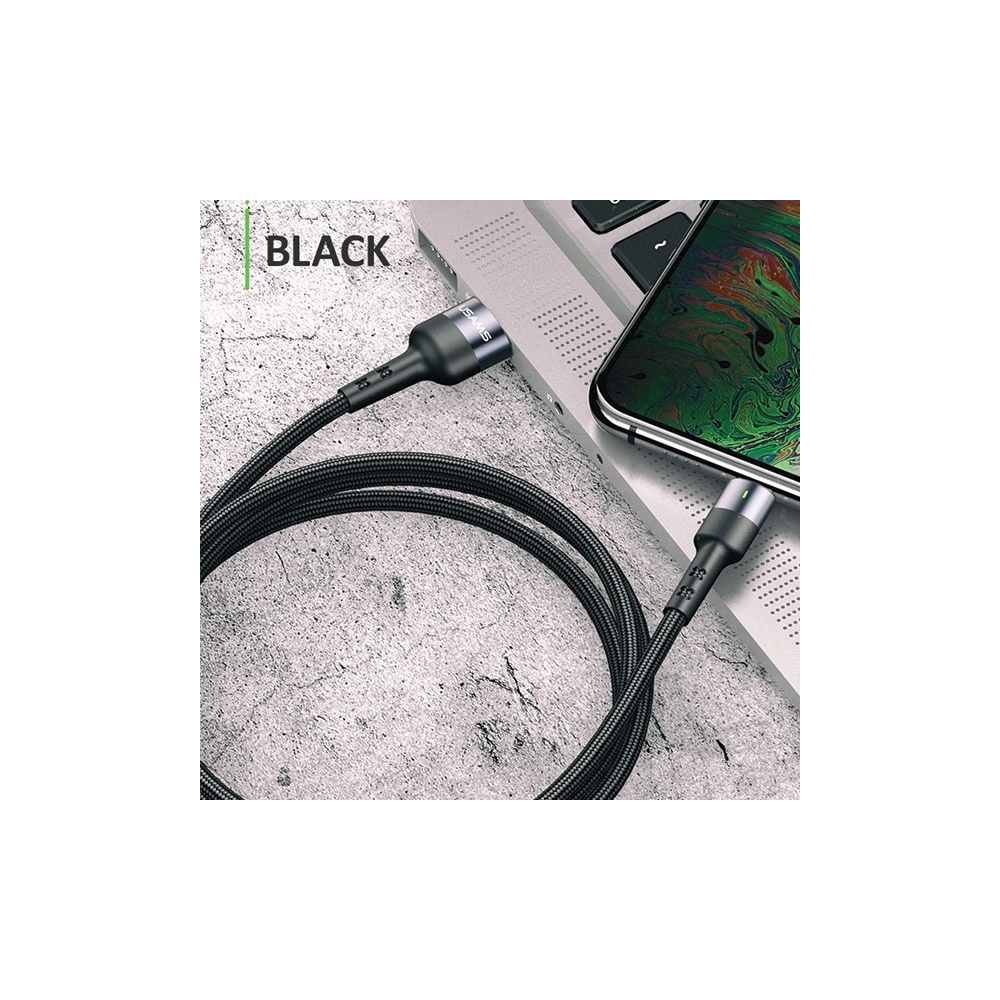 Hurtownia GSM - Kabel pleciony USAMS U26 microUSB 1m 2A Fast Charging czarny/black SJ312MC01 SJ312USB01 - USA275BLK - {ean13} - Hurt