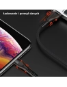 Hurtownia GSM - Kabel pletený USAMS U33 lightning 1,2m 2A rychlé nabíjení růžový/pink SJ360USB03 - USA286PNK - {ean13} - Hurt
