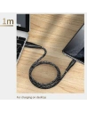 Wholesale USAMS Nylon Cable U41 Lightning 1m 2A red SJ391USB02 (US-SJ391) Fast Charge - USA290RED - {ean13} - Hurt