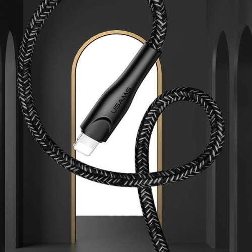 Kabel pleciony USAMS U41 lightning 2m 2A czerwony/red SJ394USB02 Fast Charge