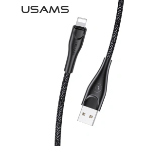 Hurtownia GSM - Kabel pleciony USAMS U41 lightning 3m 2A czarny/black SJ397USB01 Fast Charge - USA293BLK - {ean13} - Hurt