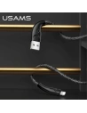 Hurtownia GSM - Kabel pletený USAMS U41 lightning 3m 2A černý/black SJ397USB01 Rychlé nabíjení - USA293BLK - {ean13} - Hurt