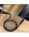 Wholesale USAMS Nylon Cable U41 Lightning 3m 2A black SJ397USB01 (US-SJ397) Fast Charge - USA293BLK - {ean13} - Hurt
