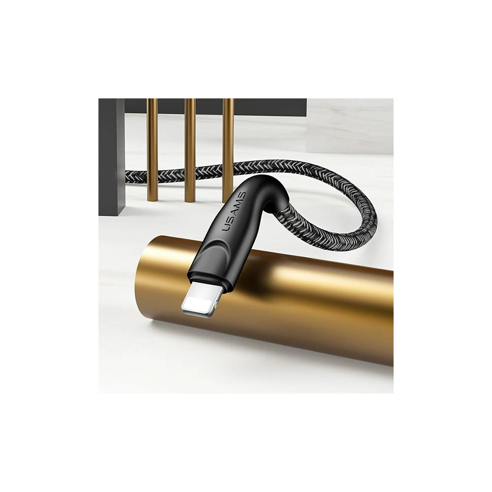 Hurtownia GSM - Kabel pleciony USAMS U41 lightning 3m 2A czerwony/red SJ397USB02 Fast Charge - USA294RED - {ean13} - Hurt