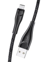 Kabel pleciony USAMS U41 microUSB 2m 2A czarny/black SJ396USB01 Fast Charge