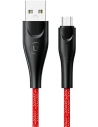 Kabel pleciony USAMS U41 microUSB 2m 2A czerwony/red SJ396USB02 Fast Charge