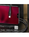 Hurtownia GSM - Kabel pleciony USAMS U41 microUSB 3m 2A czerwony/red SJ399USB02 t Charge - USA300RED - {ean13} - Hurt