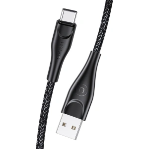 Hurtownia GSM - Kabel pleciony USAMS U41 USB-C 1m 2A czarny/black SJ392USB01 Fast Charge - USA301BLK - {ean13} - Hurt