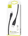 Hurtownia GSM - Kabel pletený USAMS U41 USB-C 1m 2A černý/black SJ392USB01 Rychlé nabíjení - USA301BLK - {ean13} - Hurt