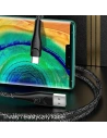 Hurtownia GSM - Kabel pletený USAMS U41 USB-C 2m 2A červený/red SJ395USB02 - USA304RED - {ean13} - Hurt