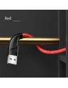 Hurtownia GSM - Kabel pleciony USAMS U41 USB-C 2m 2A czerwony/red SJ395USB02 - USA304RED - {ean13} - Hurt