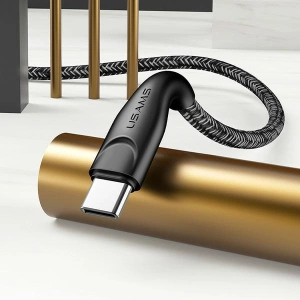 Hurtownia GSM - Kabel pleciony USAMS U41 USB-C 3m 2A czerwony/red SJ398USB02 Fast Charge - USA306RED - {ean13} - Hurt