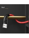 Hurtownia GSM - Kabel pleciony USAMS U41 USB-C 3m 2A czerwony/red SJ398USB02 Fast Charge - USA306RED - {ean13} - Hurt