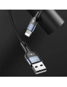 Wholesale USAMS Nylon Cable U48 Lightning 1,2m 2A Fast Charging LED green SJ423USB02 (US-SJ423) - USA310GRN - {ean13} - Hurt
