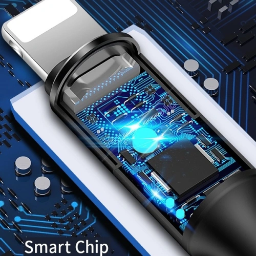 Kabel pleciony USAMS U5 2A lightning czerwony/red 1,2m SJ220IP02