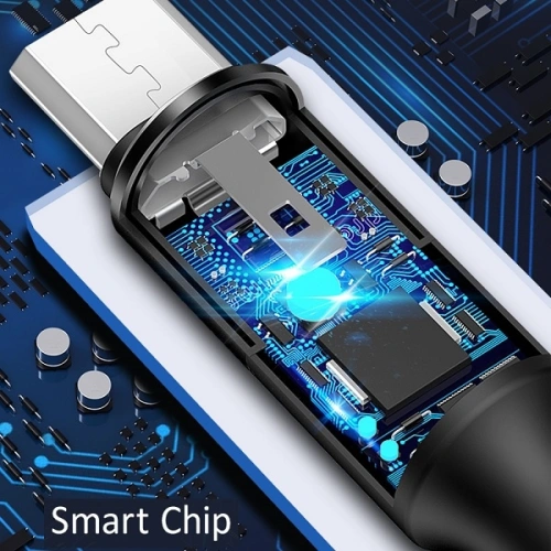 Kabel pleciony USAMS U5 2A micro USB czerwony/red 1,2m SJ224USB02