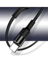 Hurtownia GSM - Kabel pleciony USAMS U5 2A USB-C czarny/black 1,2m SJ221TC01 - USA315BLK - {ean13} - Hurt