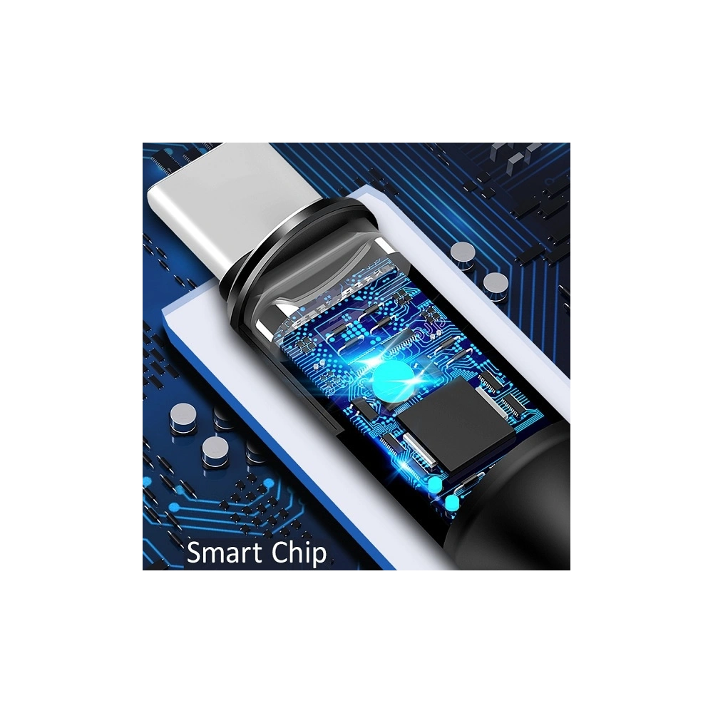 Wholesale USAMS Nylon Cable U5 2A USB-C black 1,2m SJ221TC01 (US-SJ221) - USA315BLK - {ean13} - Hurt