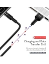 Hurtownia GSM - Kabel pleciony USAMS U5 2A USB-C czarny/black 1,2m SJ221TC01 - USA315BLK - {ean13} - Hurt