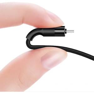 Hurtownia GSM - Kabel pleciony USAMS U5 2A USB-C czarny/black 1,2m SJ221TC01 - USA315BLK - {ean13} - Hurt