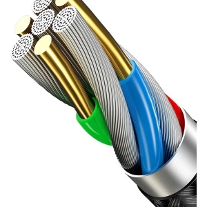 Hurtownia GSM - Kabel pleciony USAMS U5 2A USB-C czerwony/red 1,2m SJ221TC02 - USA316RED - {ean13} - Hurt