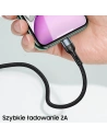 Hurtownia GSM - Kabel pleciony USAMS U55 2A lightning U55 zielony/green 1m SJ448USBSG02 - USA318GRN - {ean13} - Hurt