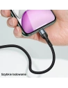 Wholesale USAMS Nylon Cable U55 2A microUSB black 1m SJ450USB01 (US-SJ450) - USA322BLK - {ean13} - Hurt