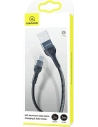 Wholesale USAMS Nylon Cable U55 2A microUSB black 1m SJ450USB01 (US-SJ450) - USA322BLK - {ean13} - Hurt