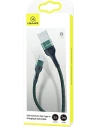 Hurtownia GSM - Kabel pleciony USAMS U55 2A USB-C U55 zielony/green 1m SJ449USBSG02 - USA325GRN - {ean13} - Hurt